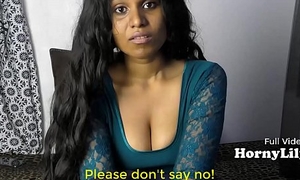 Light-hearted indian slutwife begs for threesome fro hindi with eng subtitles